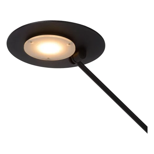 Настольная лампа LED Anselmo 19666/09/30 Lucide чёрная 1 лампа, основание чёрное металл в стиле современный  фото 4